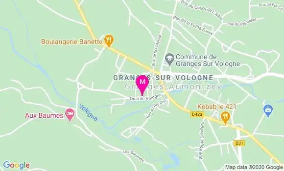 Localisation Dr Antoine Vaney