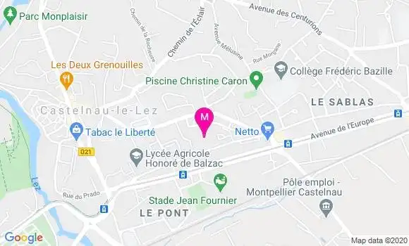 Localisation Dr Luc Diaz