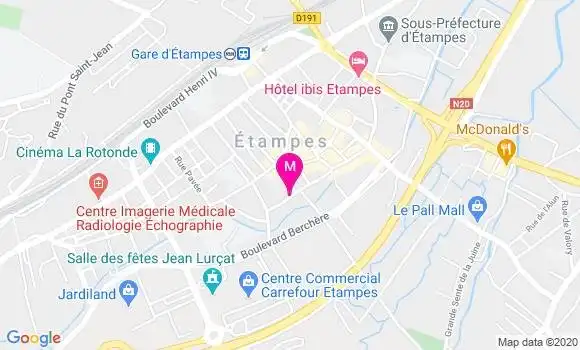 Localisation Dr Jean François Hamon