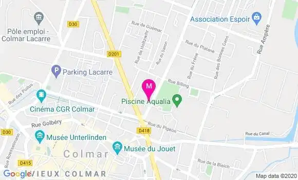 Localisation Dr Nicolas Hild