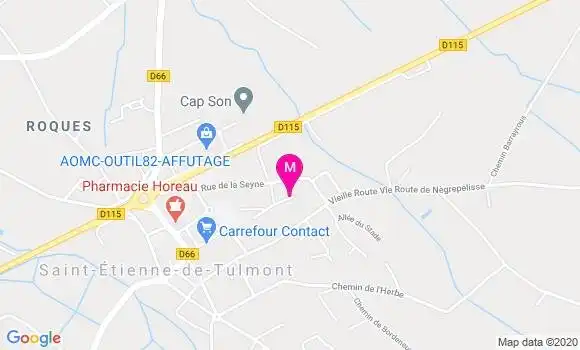 Localisation Dr Alain Castela
