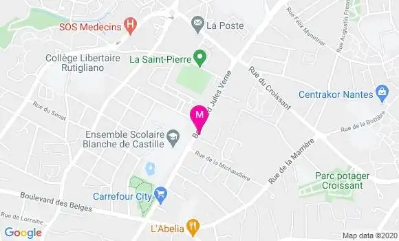 Localisation Dr Chantal Heaulme