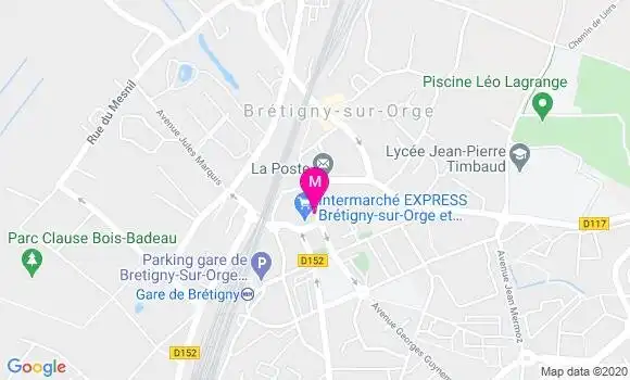 Localisation Dr Philippe Pourtau