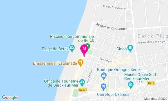 Localisation Dr Laurent Marianski