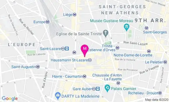 Localisation Dr Jean Baptiste Mercier