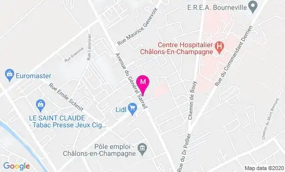 Localisation Dr Jean Pierre Bruchet