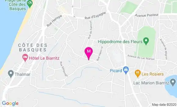 Localisation Dr Gilles Bibette
