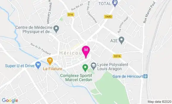 Localisation Dr Gilles Lazar