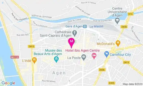 Localisation Dr Hassane Yassine