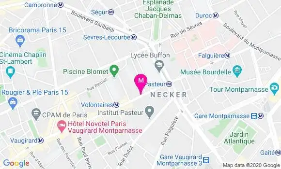 Localisation Dr Jean Paul Zerbib