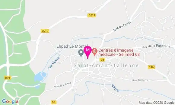 Localisation Dr Fabienne Lapalus