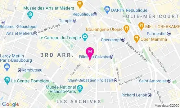 Localisation Dr Eric Flame