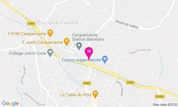 Localisation Dr Laurent Thomas