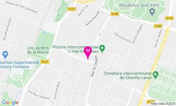 Localisation Dr Eric Fabien