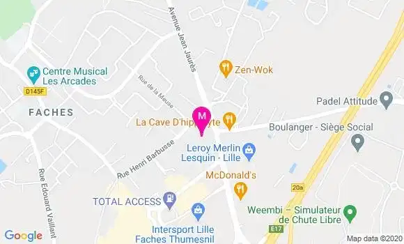 Localisation Dr Florent Simonin