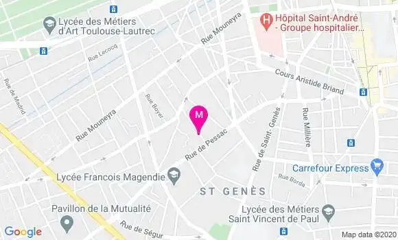 Localisation Dr Alain Castinel
