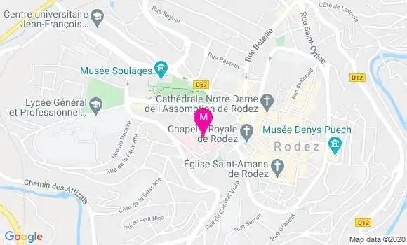 Localisation Dr Maud George