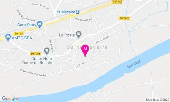 Localisation Dr Christophe Bureau