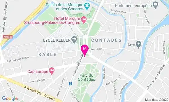 Localisation Dr Jean Martin Diener