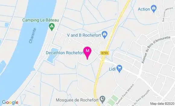 Localisation Dr Pascal Bonnard