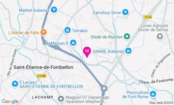 Localisation Dr Noureddine Merzoug