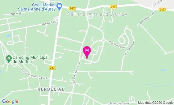 Localisation Dr Cécile Martin