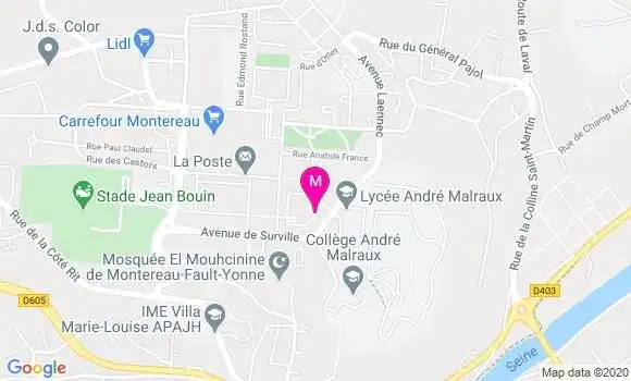 Localisation Dr Guy Setbon
