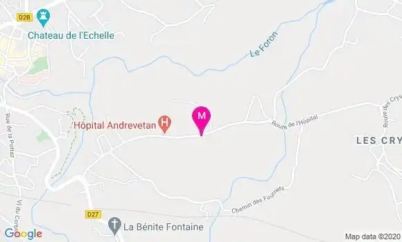 Localisation Dr Jean Marc Bastide