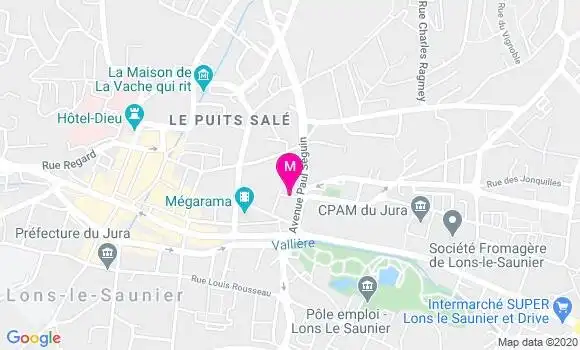 Localisation Dr Didier Paris