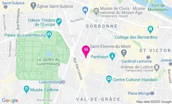 Localisation Dr Alain Ternon