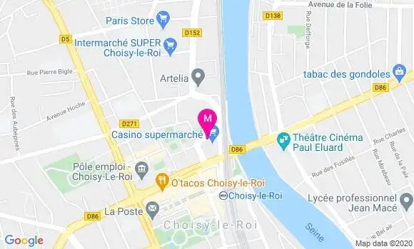 Localisation Dr Laurent James