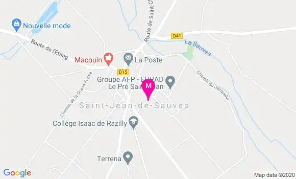 Localisation Dr Jacques Philippe Thomas