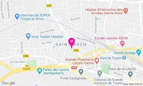 Localisation Dr Jean Pierre Poggi