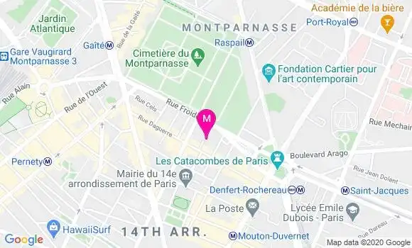 Localisation Dr Olivier Ginoux