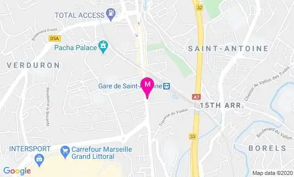 Localisation Dr Jean Marie Ould Yahoui
