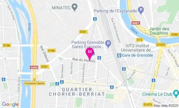 Localisation Dr Pierre Arel