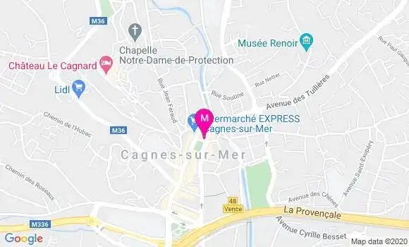 Localisation Dr Xavier Debuigne
