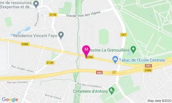 Localisation Dr Marc Bouaniche
