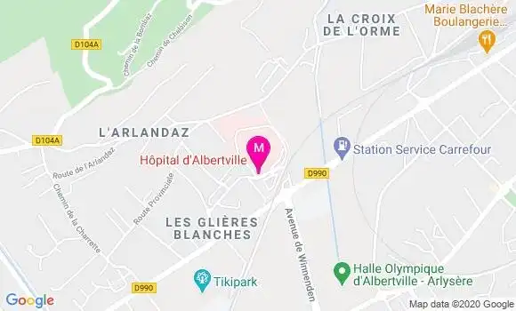 Localisation Dr Jean Xavier Raffi