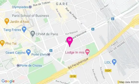 Localisation Dr Catherine Renavand Seignalet
