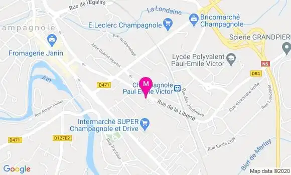 Localisation Dr François Jeanparis