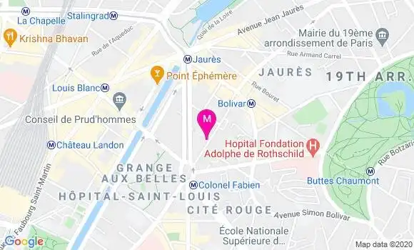 Localisation Dr Rachel Klein