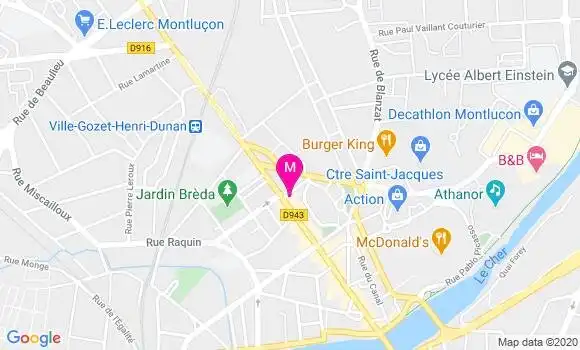 Localisation Dr Joseph Beaujolais