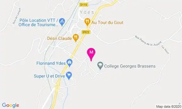 Localisation Dr Elias Massoud