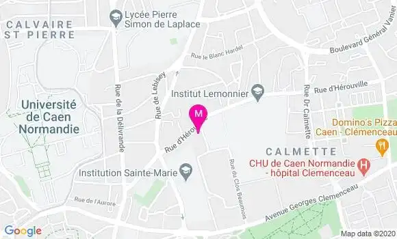 Localisation Dr Marc Desgranges Lentz