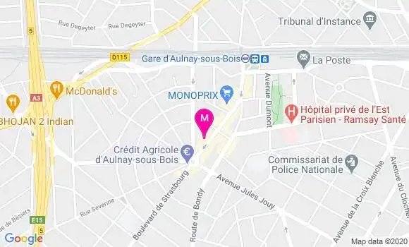 Localisation Dr Gérard Allouche