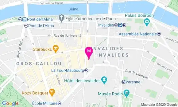 Localisation Dr Philippe Amoyal
