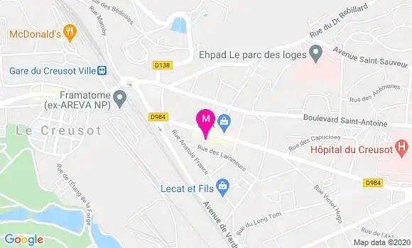 Localisation Dr Jean Pascal Taupenot