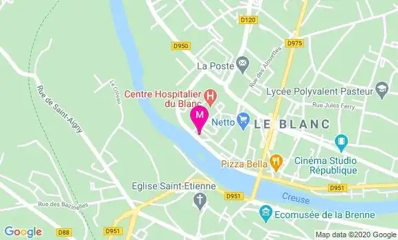 Localisation Dr Marie Laure Matas