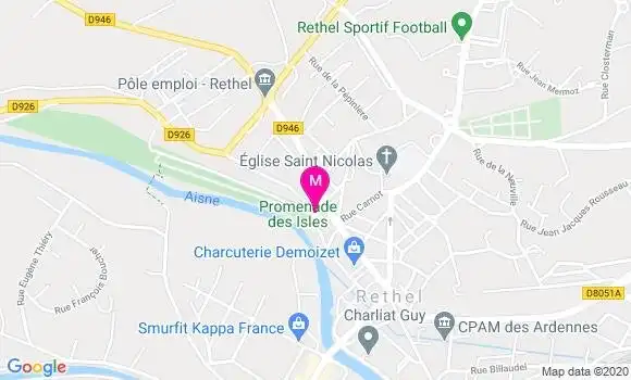 Localisation Dr Georges Barhoum
